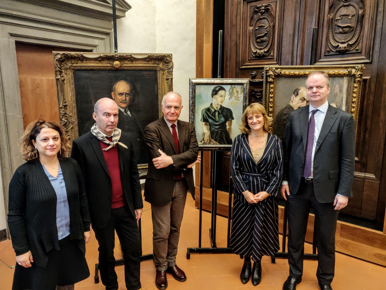 Il confronto agli Uffizi <br> “L’arte, un segno di Memoria”