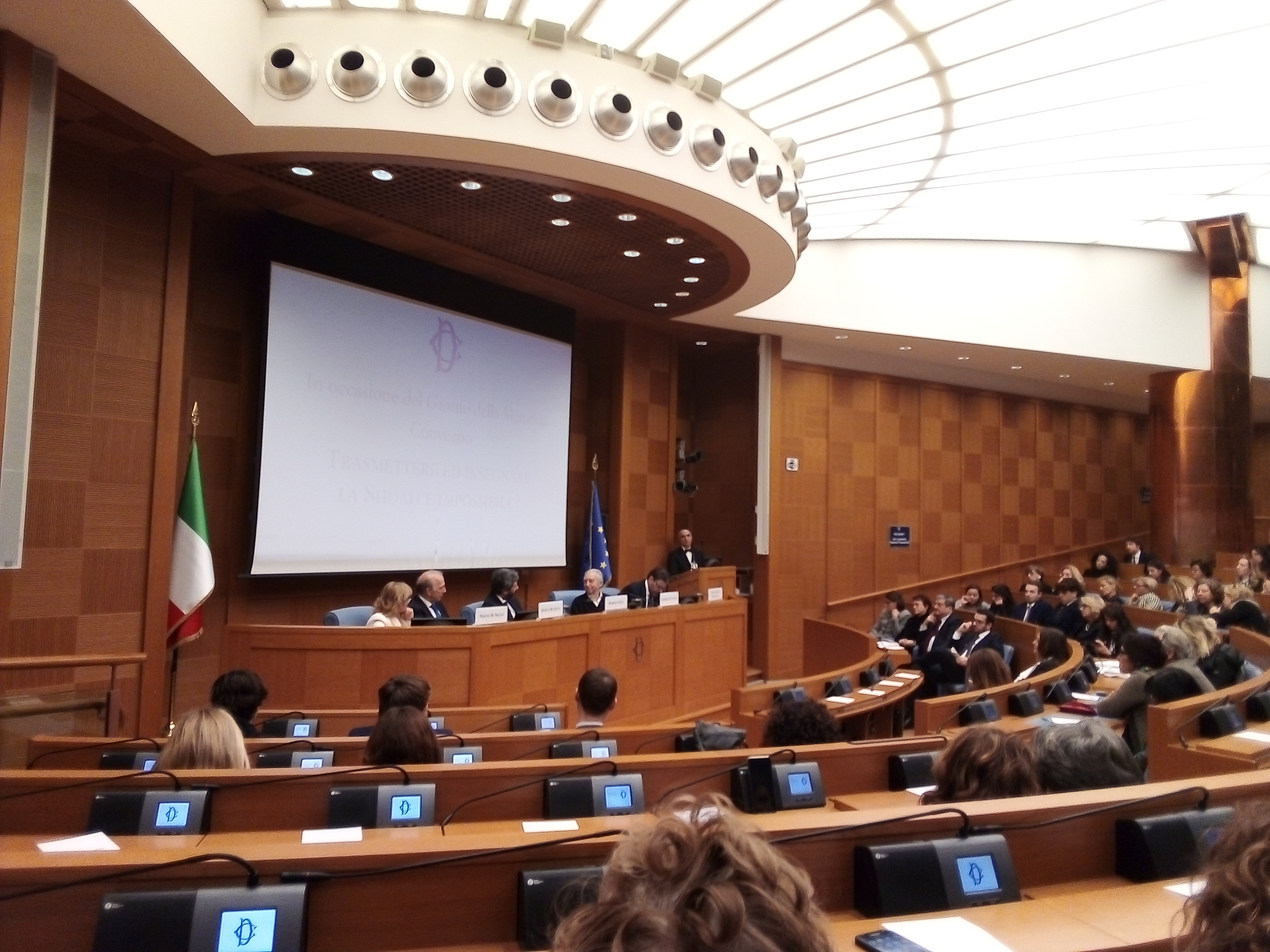 Il Testimone alla Camera <br> “Europa unita, difendiamola”