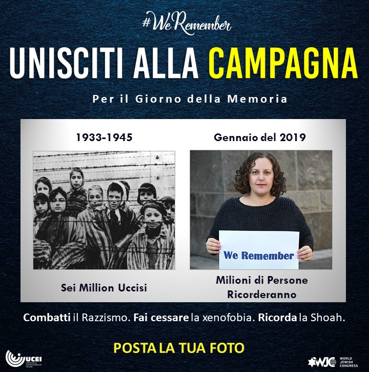 We Remember, nel nome di Elie Wiesel