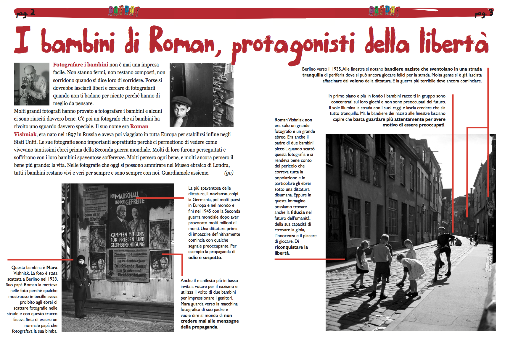 I bambini di Roman Vishniak, </br>gli scatti della libertà