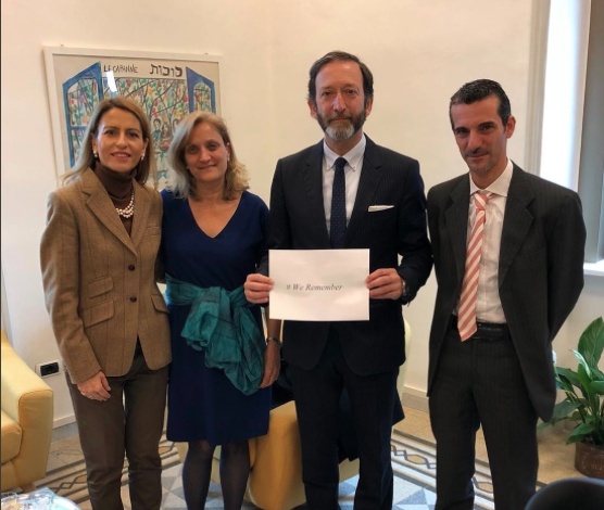 #WeRemember con l’ambasciatore: <br> “Memoria che guarda al futuro”