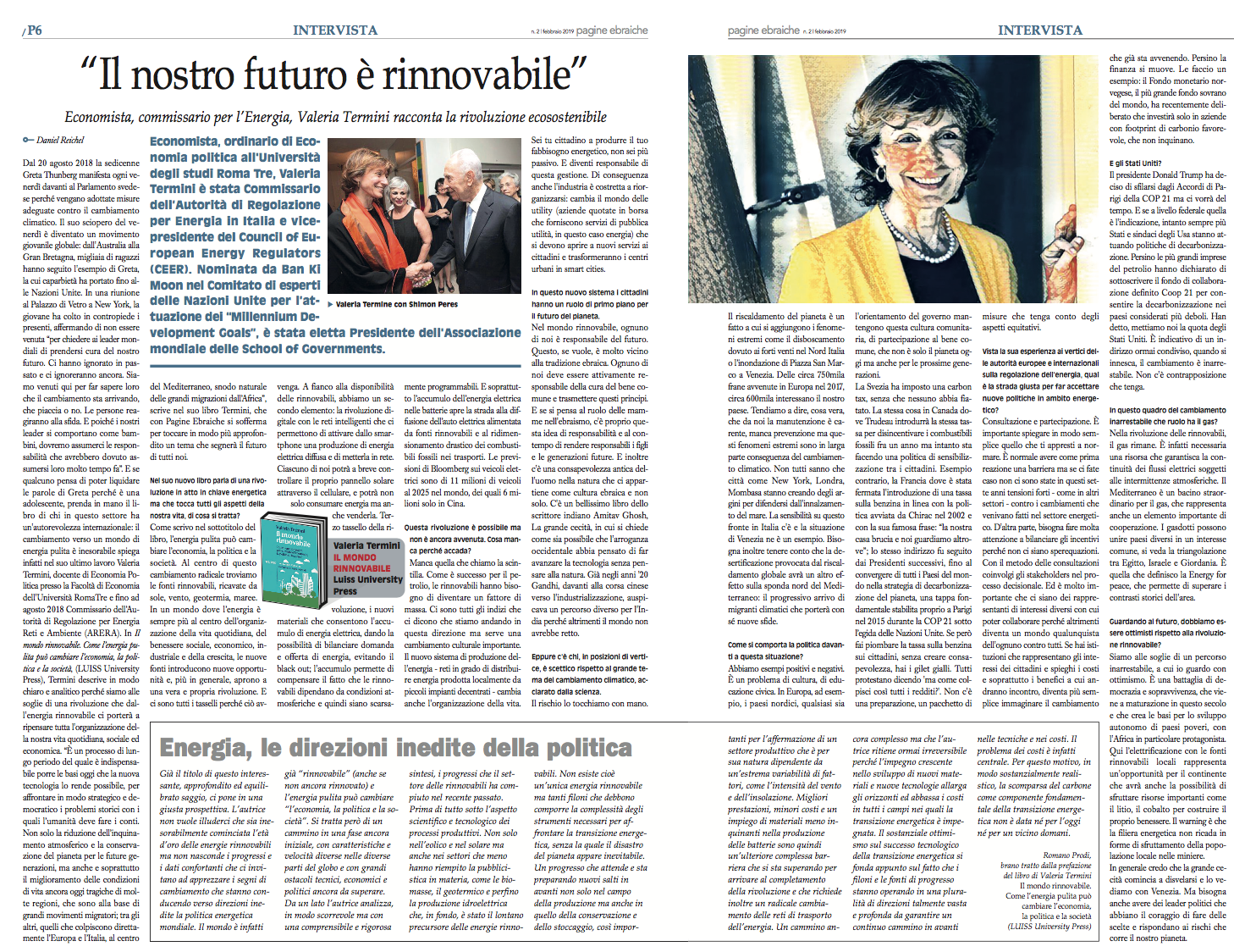 L’intervista a Valeria Termini </br>“Il nostro futuro è rinnovabile”
