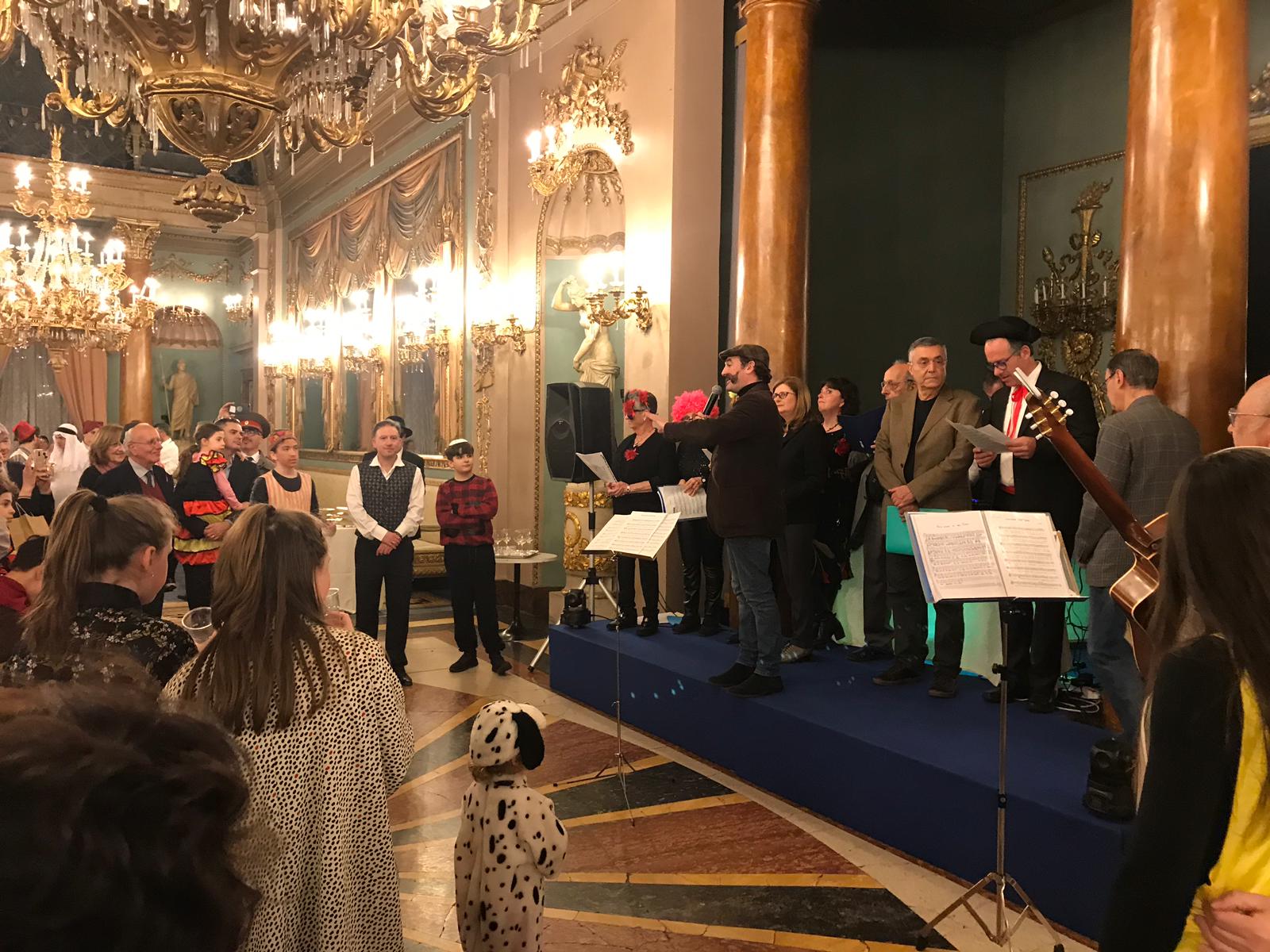 Purim, Italia ebraica in festa