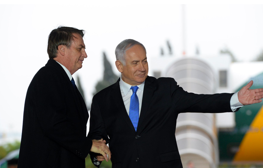 Netanyahu a Bolsonaro: <br> “Stiamo facendo la storia”