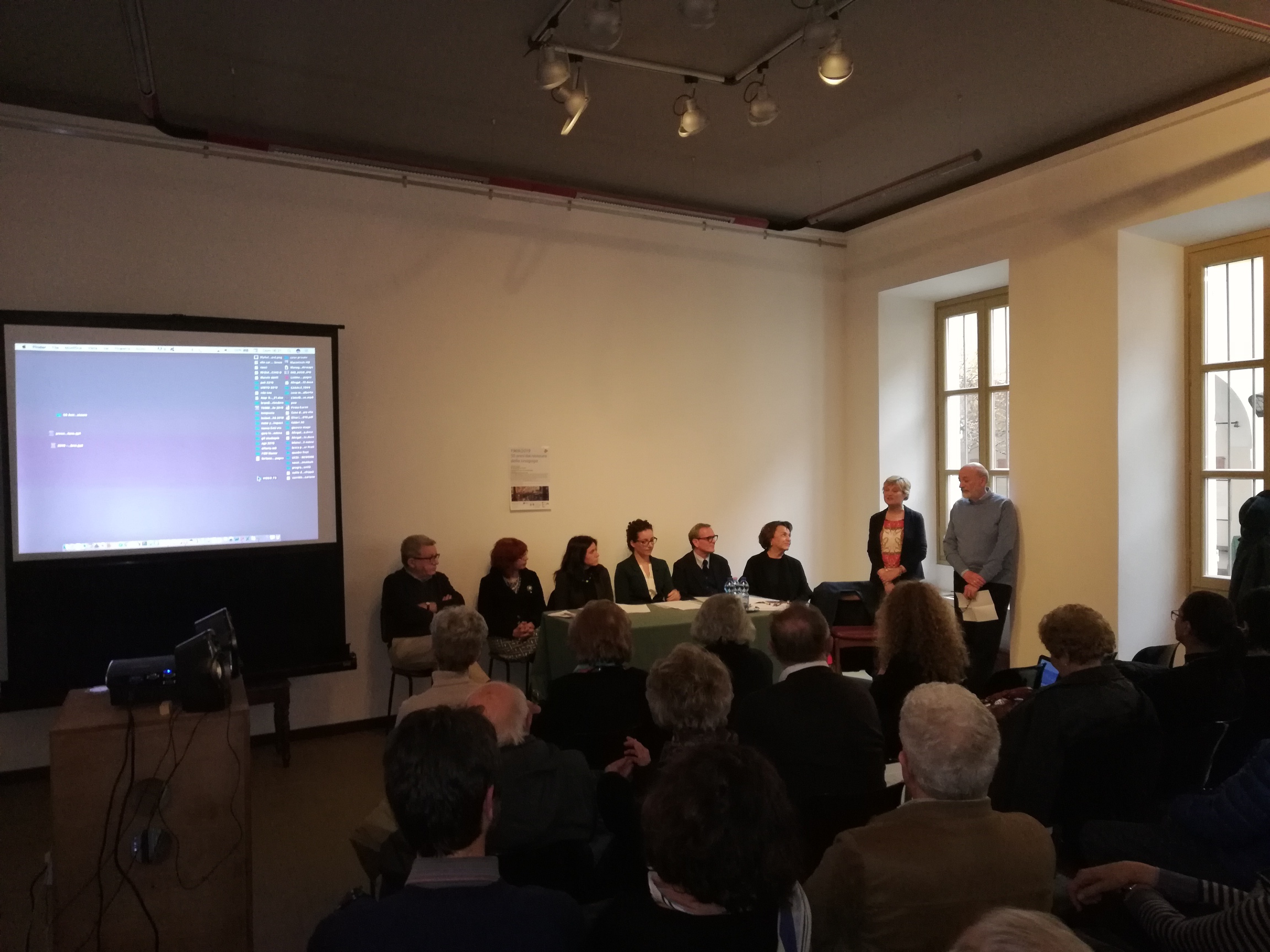I 50 anni della sinagoga restaurata <br> Una giornata di ricordi ed emozioni