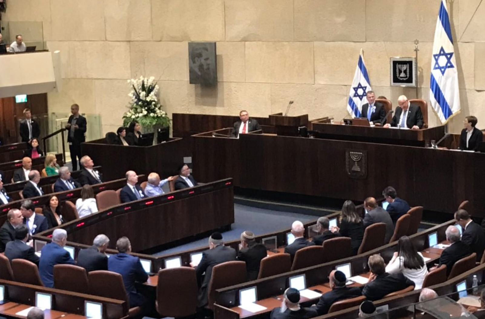 Il giorno della nuova Knesset