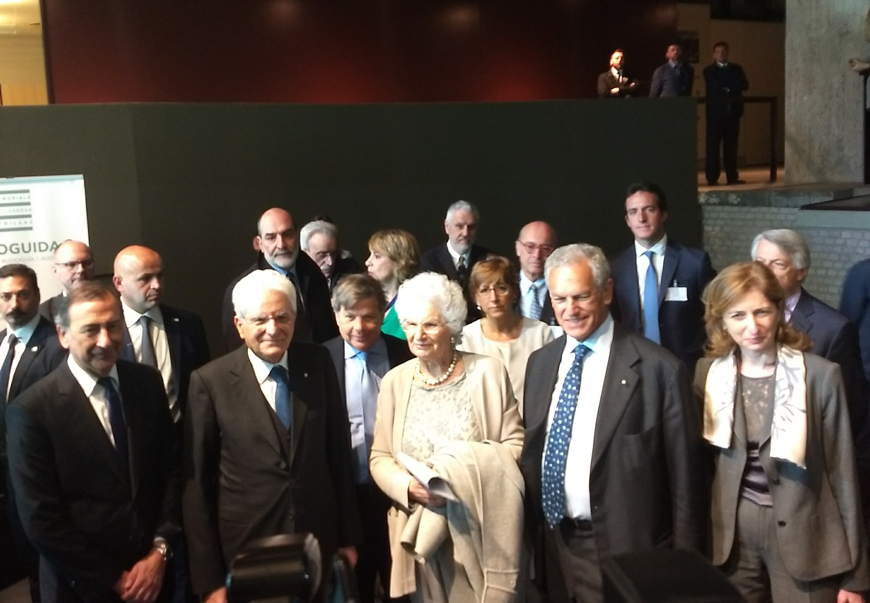 Mattarella al Memoriale di Milano</br>“Memoria, base per il futuro”