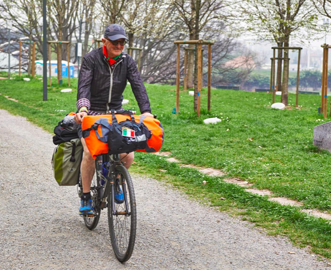 “Il mio viaggio in bicicletta, <br> nel nome del capitano Levi”
