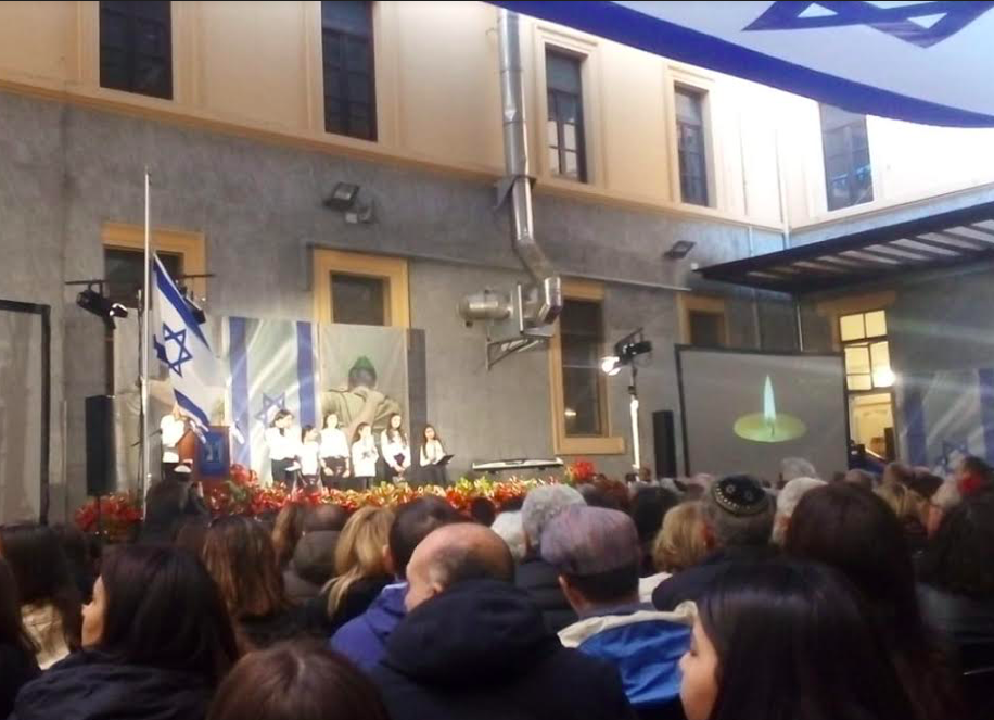 La cerimonia per Yom haZikaron <br> “Non perdiamo mai la speranza”