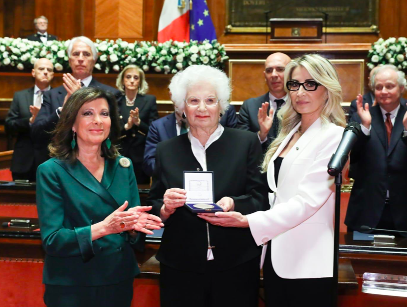 “Liliana Segre, eccellenza italiana”