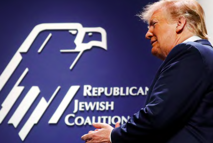 Trump e le accuse di slealtà <br> “Parole di verità”, “No, cliché antisemita”