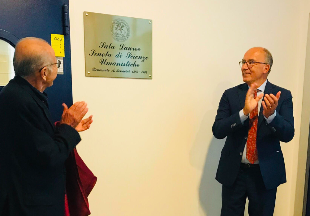 “Terracini, linguista indimenticabile” <br> L’università lo ricorda con un’aula