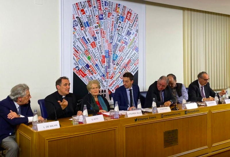 Il confronto alla stampa estera <br> “Più consapevolezza contro l’odio”