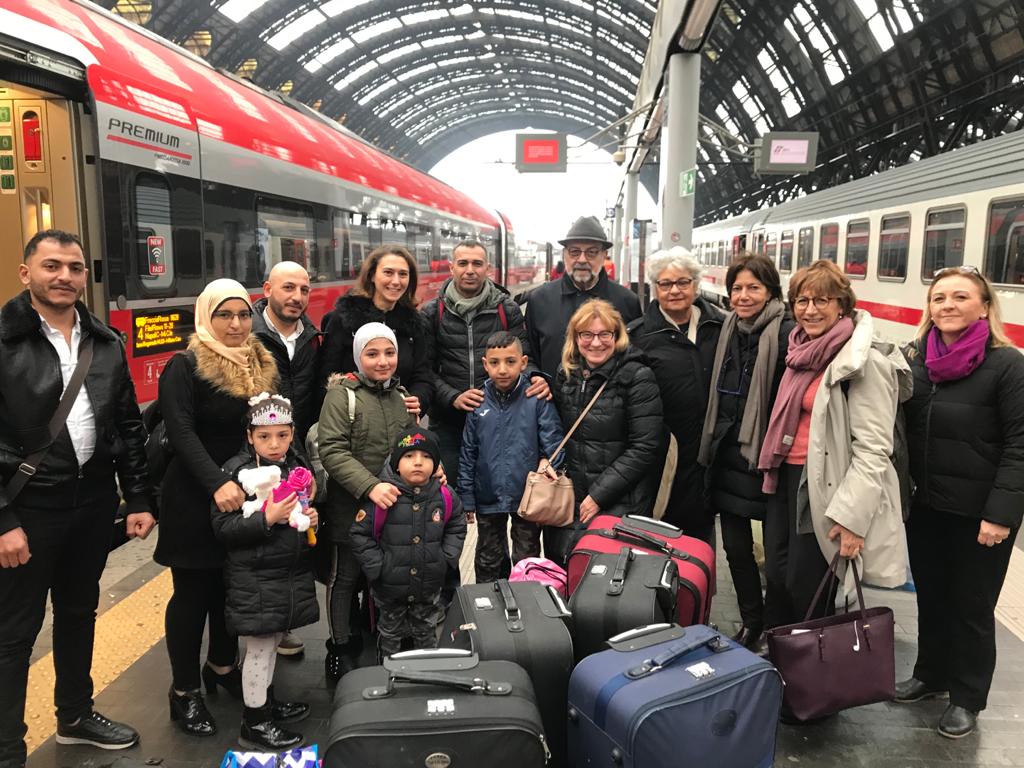 UCEI e Comunità di Milano insieme </br>per aiutare una famiglia di profughi