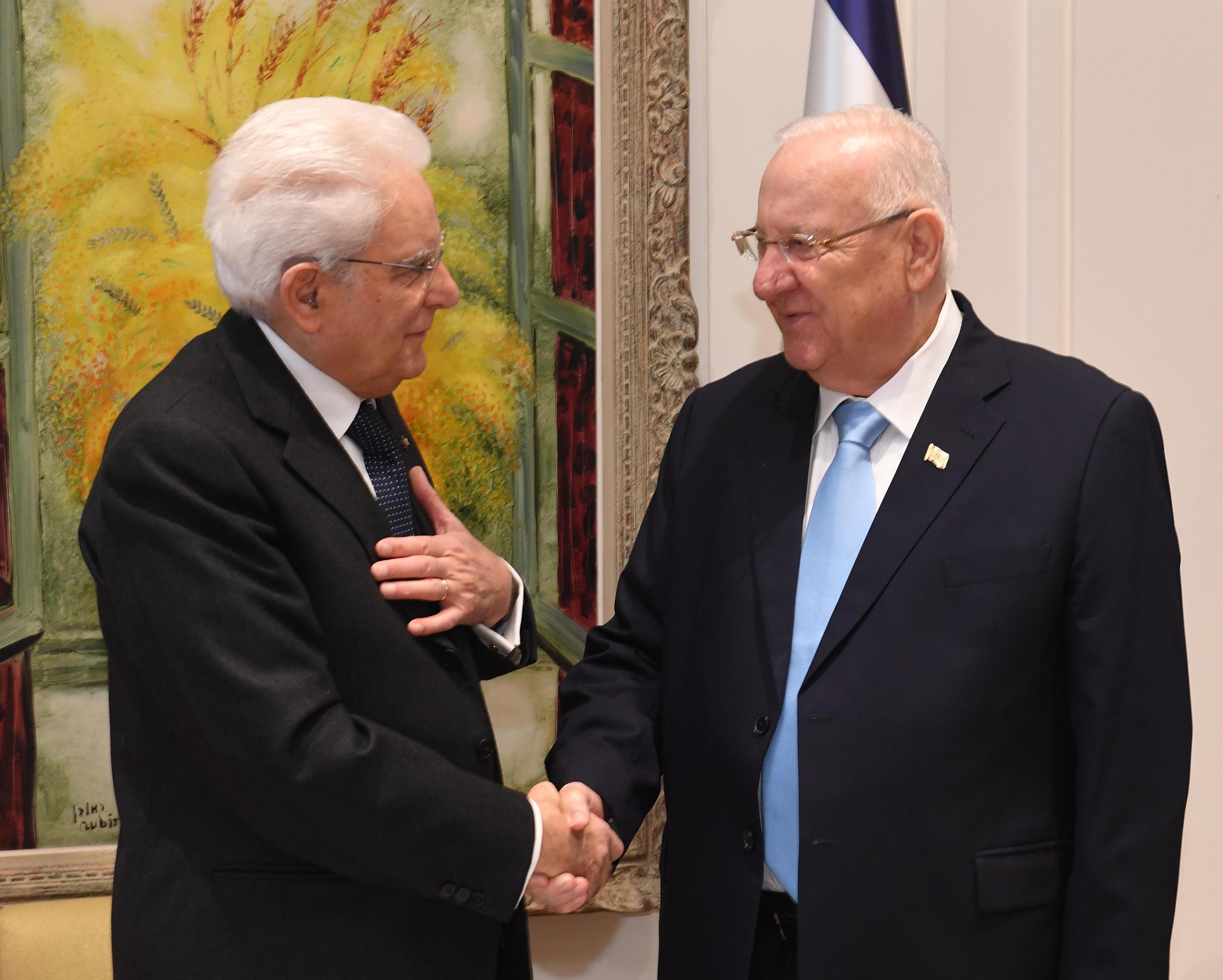 Mattarella a Gerusalemme</br> “Mondo non abbassi la guardia</br> davanti ad antisemitismo e fascismo”