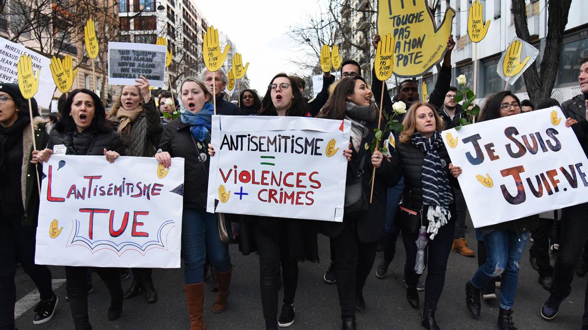 Dagli Usa alla Francia, la mobilitazione</br> contro la minaccia antisemita