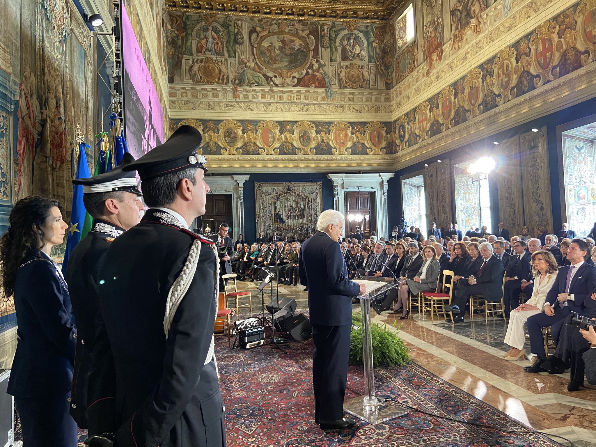 27 gennaio – La cerimonia al Quirinale </br> “Memoria, giovani raccolgano testimone”