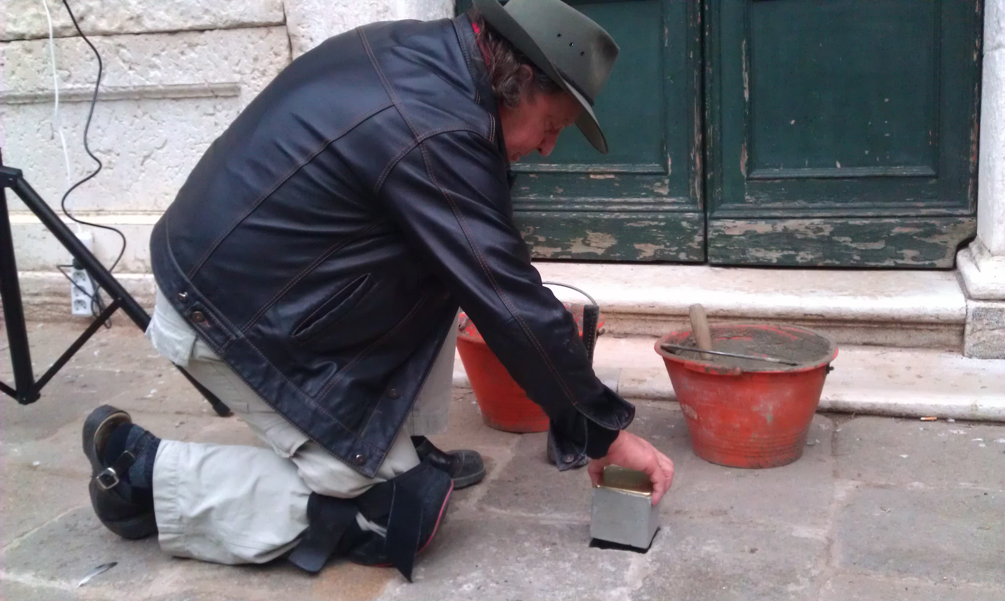 Venezia e le pietre della Memoria <br> Una stolpersteine per Giuseppe Jona