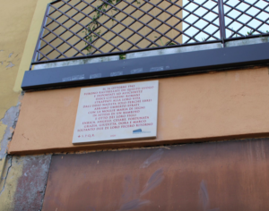 plaque rome