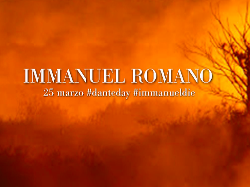 Immanuel Romano, il Dante ebreo <br> si racconta sui social network