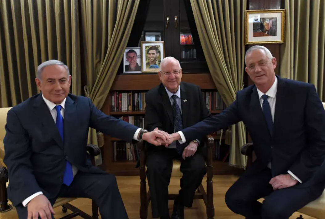 Netanyahu e Gantz, insieme contro il corona.</br> Israele verso il governo di unità nazionale