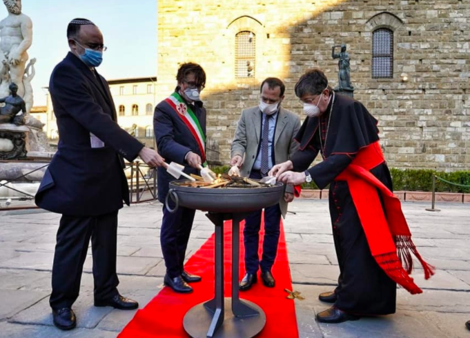 Firenze, le religioni insieme <br> per un messaggio di speranza