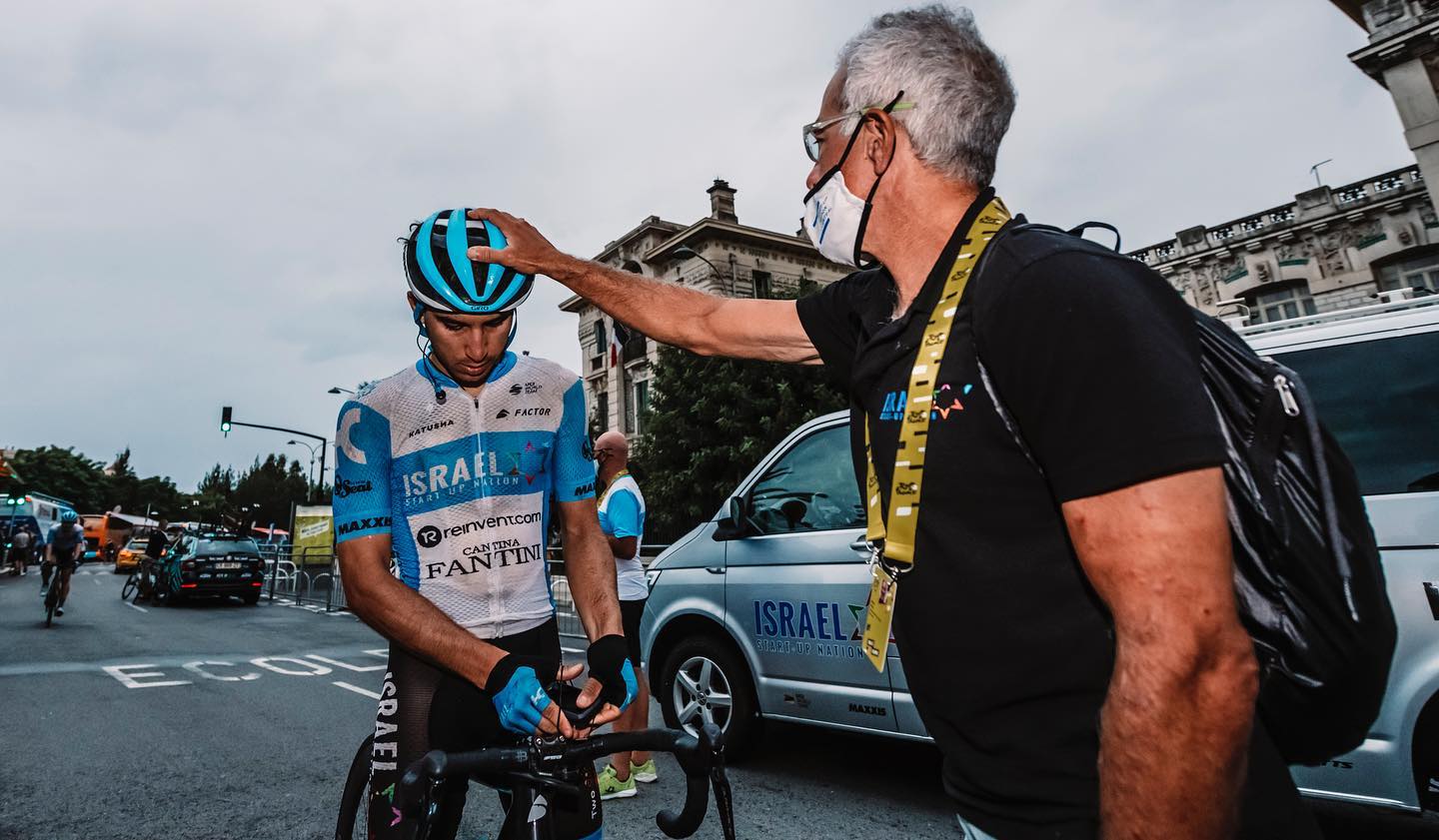 Israele al Tour, un Paese pedala con Guy