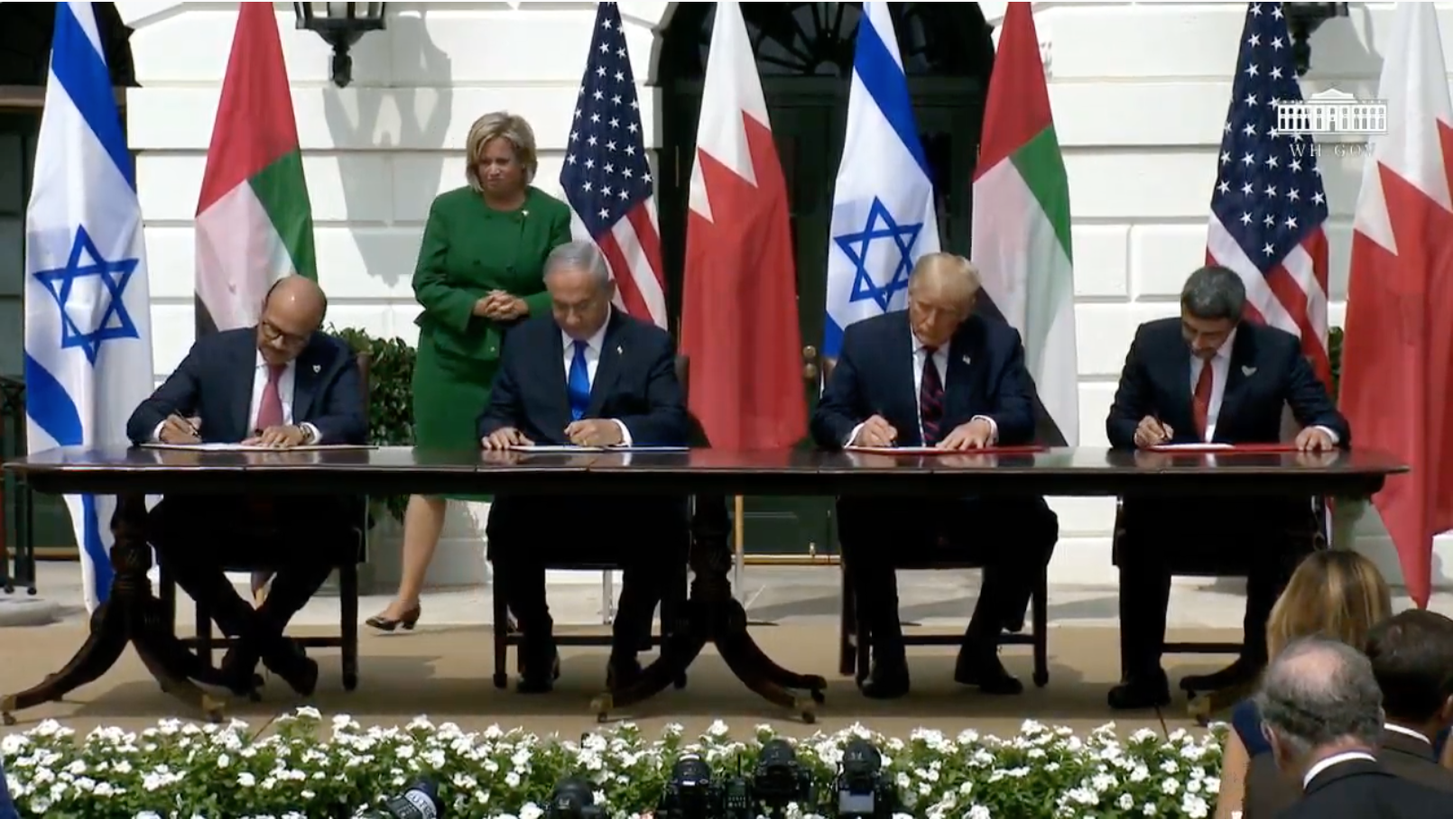 Israele, Emirati Arabi Uniti, Bahrein </br>la firma che cambia il Medio Oriente
