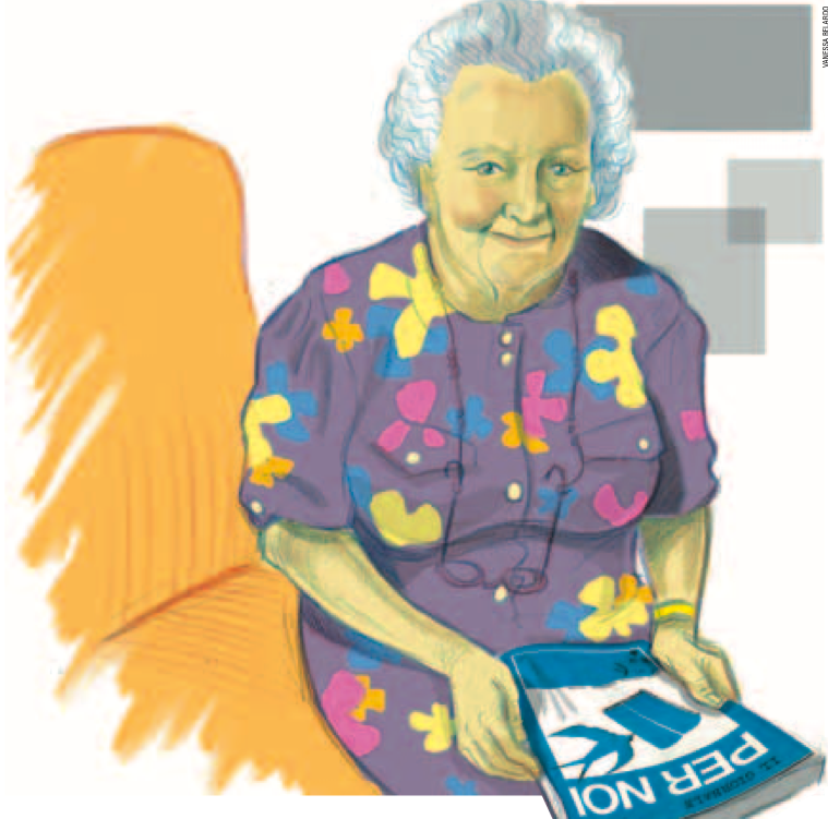 Nedelia, una maestra <br> di coraggio e delicatezza