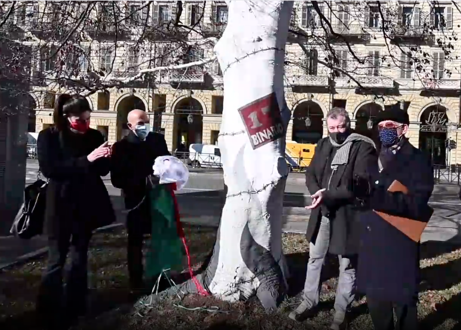 Binario 17, un albero per non dimenticare