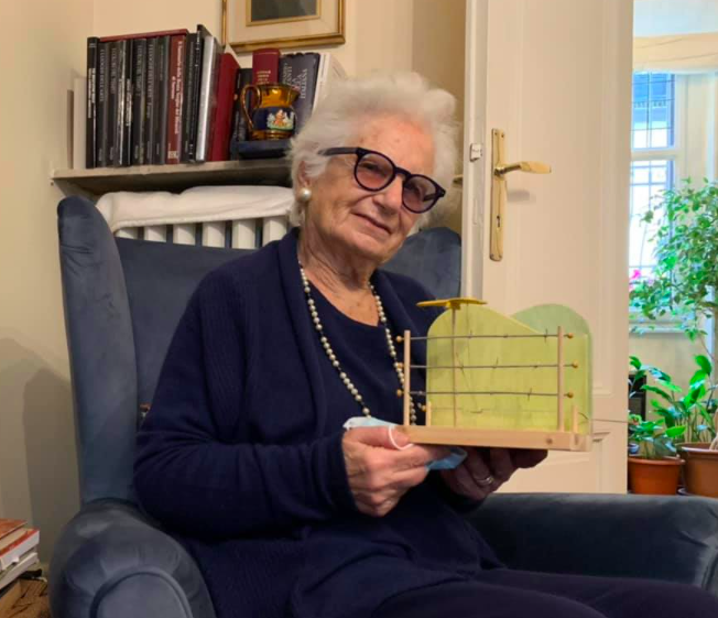 Selvino omaggia Liliana <br> con la farfalla della libertà
