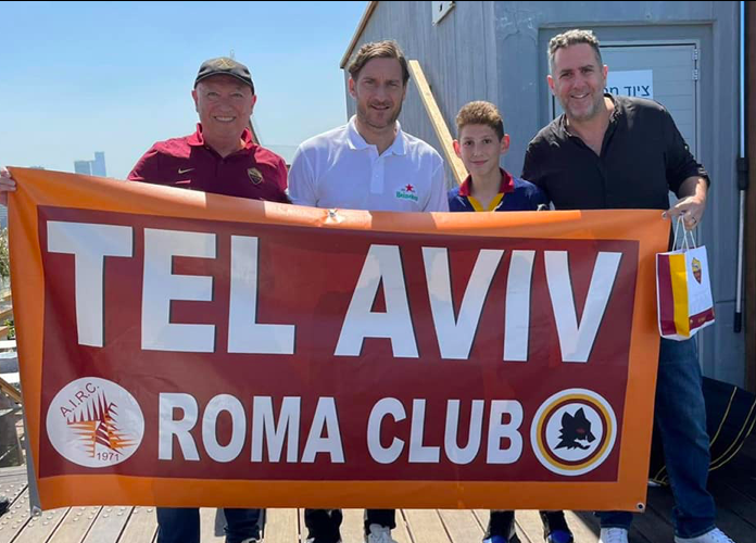 Totti in Israele, in un’intervista <br> le sue emozioni