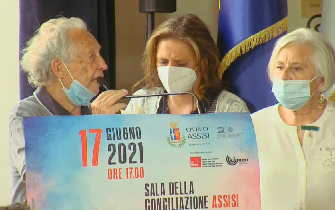 Assisi embraces the witnesses of the Shoah