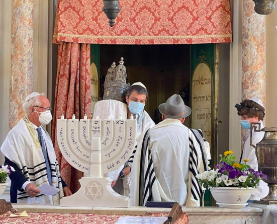 Joy and hope in the ancient </br>synagogue of Pisa