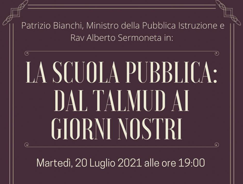 Dal Talmud ai giorni nostri, <br> la sfida della scuola pubblica