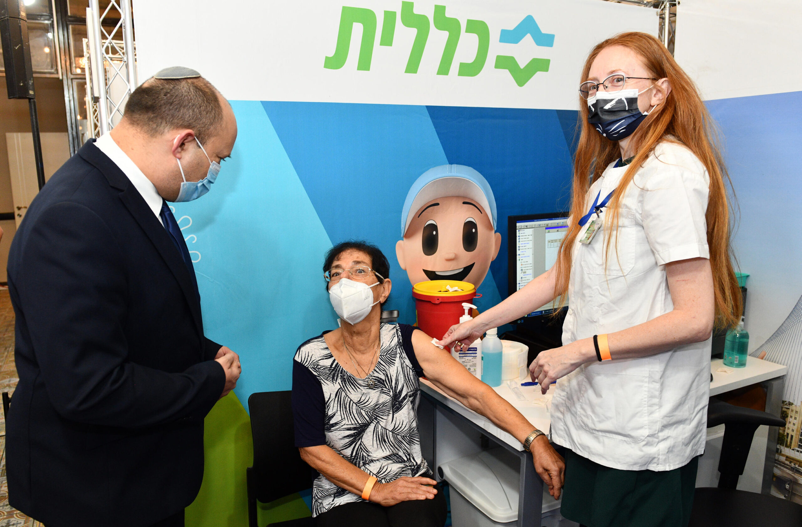 “Vogliamo tenere aperta Israele,</br> ma tutti devono vaccinarsi”