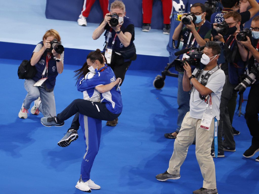 Italia e Israele, Olimpiadi da record 