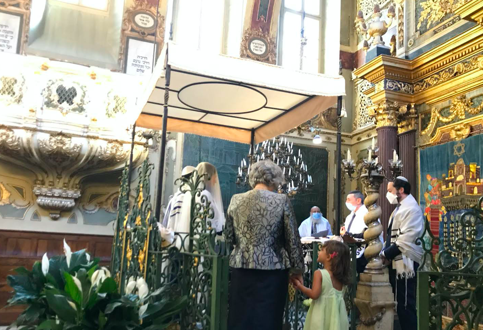 Casale, emozioni sotto la chuppah