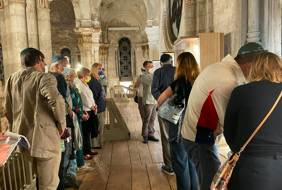Vercelli ebraica, emozioni in sinagoga <br> per il nuovo allestimento