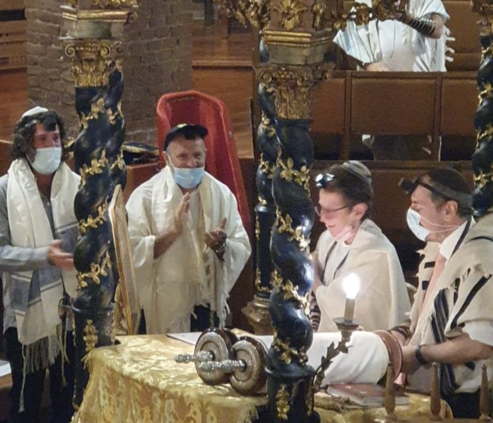 Ivrea, la gioia di un Bar Mitzvah