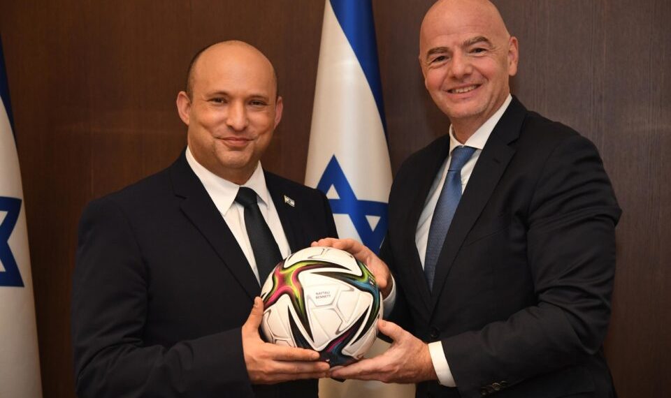 La proposta di Infantino <br> “Israele e i Paesi arabi, <br> un Mondiale per la storia”