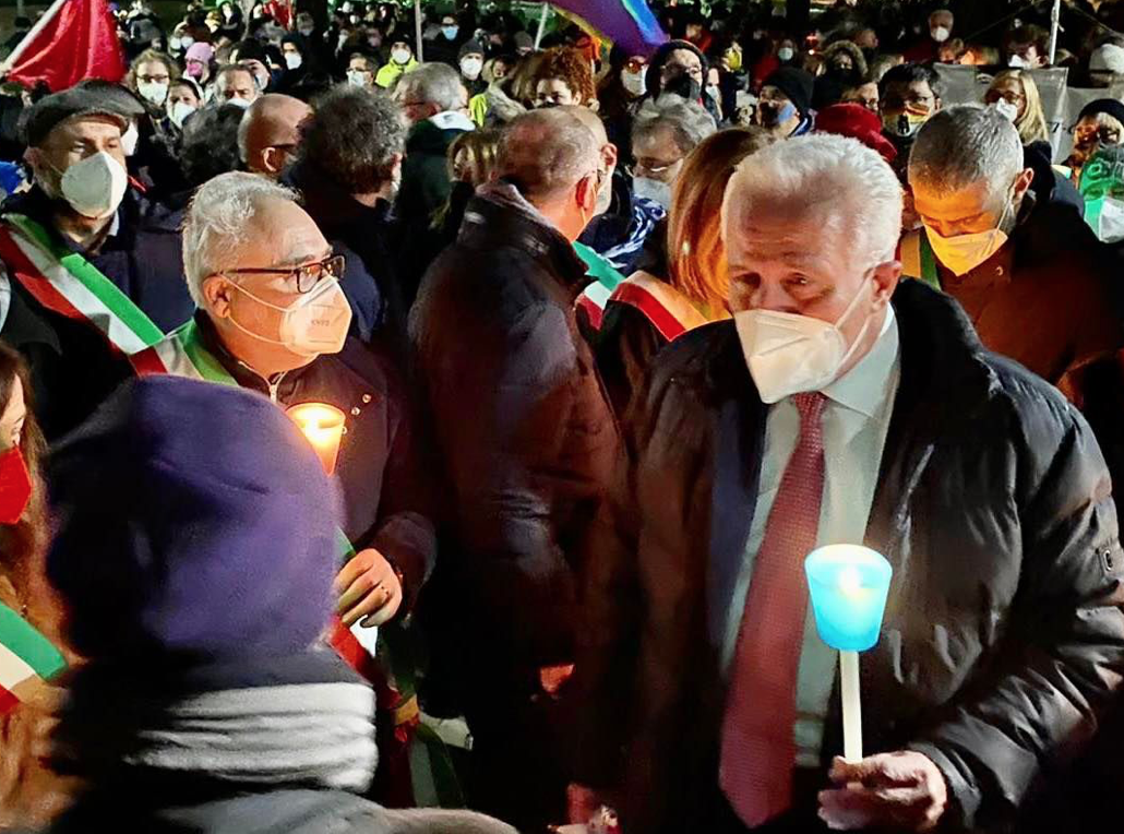 Aggressione antisemita, <br> una fiaccolata per la solidarietà