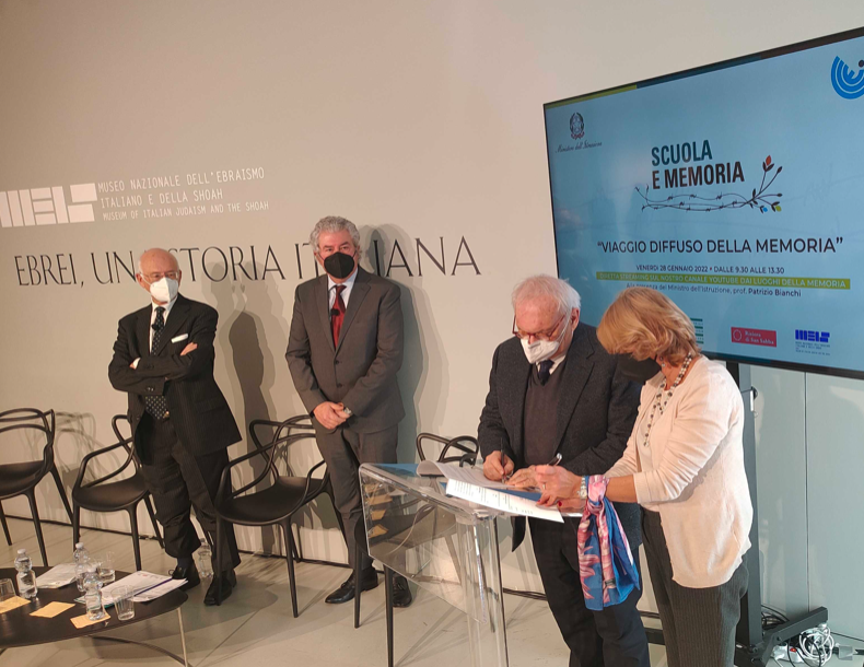 “Da Fossoli a Tiburtina, stazioni di Memoria <br> per richiamare le nostre responsabilità” 