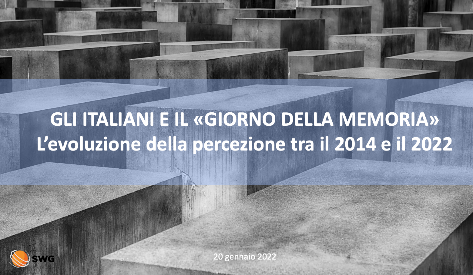 Gli italiani e il Giorno della Memoria, <br> sul ricordo pesa l’effetto pandemia