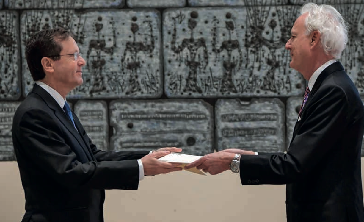 L’intervista all’ambasciatore Barbanti <br> “Italia-Israele, legame forte”