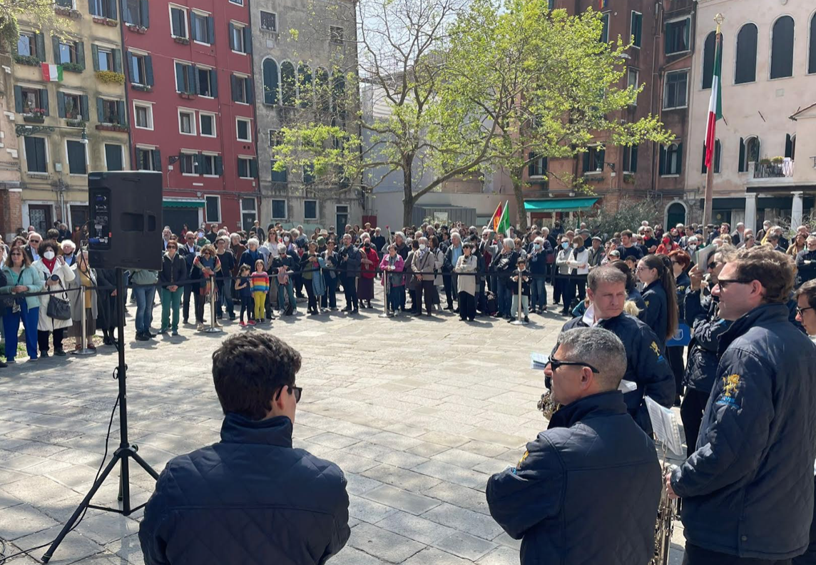 Il 25 Aprile a Venezia <br> “Non diamo la libertà per scontata”