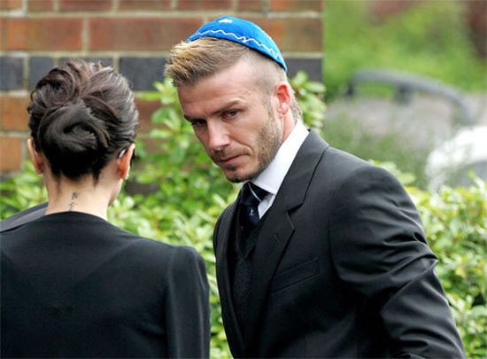 La confessione di David Beckham <br> “Matzah balls, la mia passione”