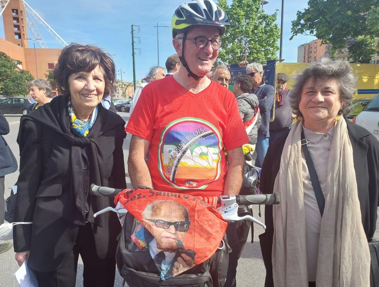 In bici a Marassi, per la Memoria <br> L’abbraccio della Comunità ebraica
