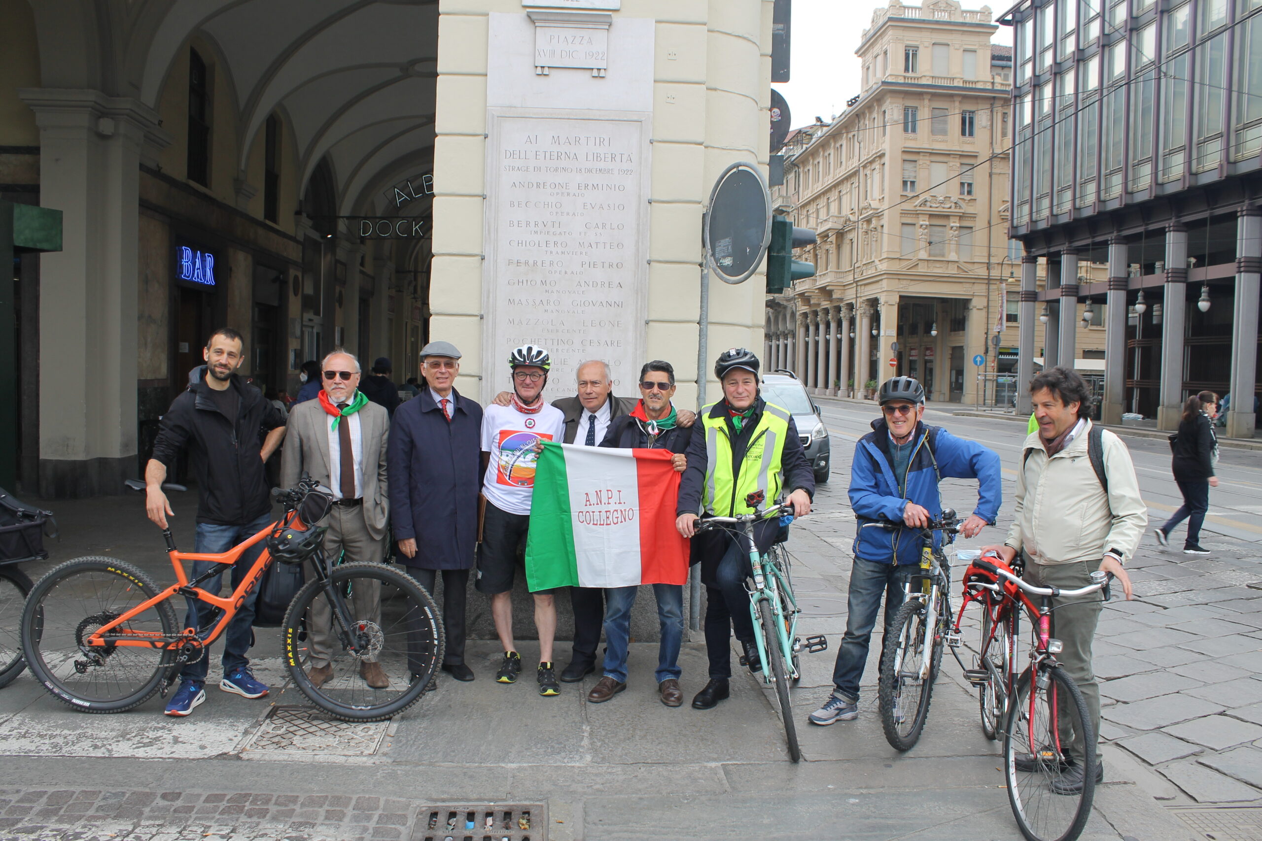 Dal Piemonte alla Liguria, </BR>la Memoria corre in bici