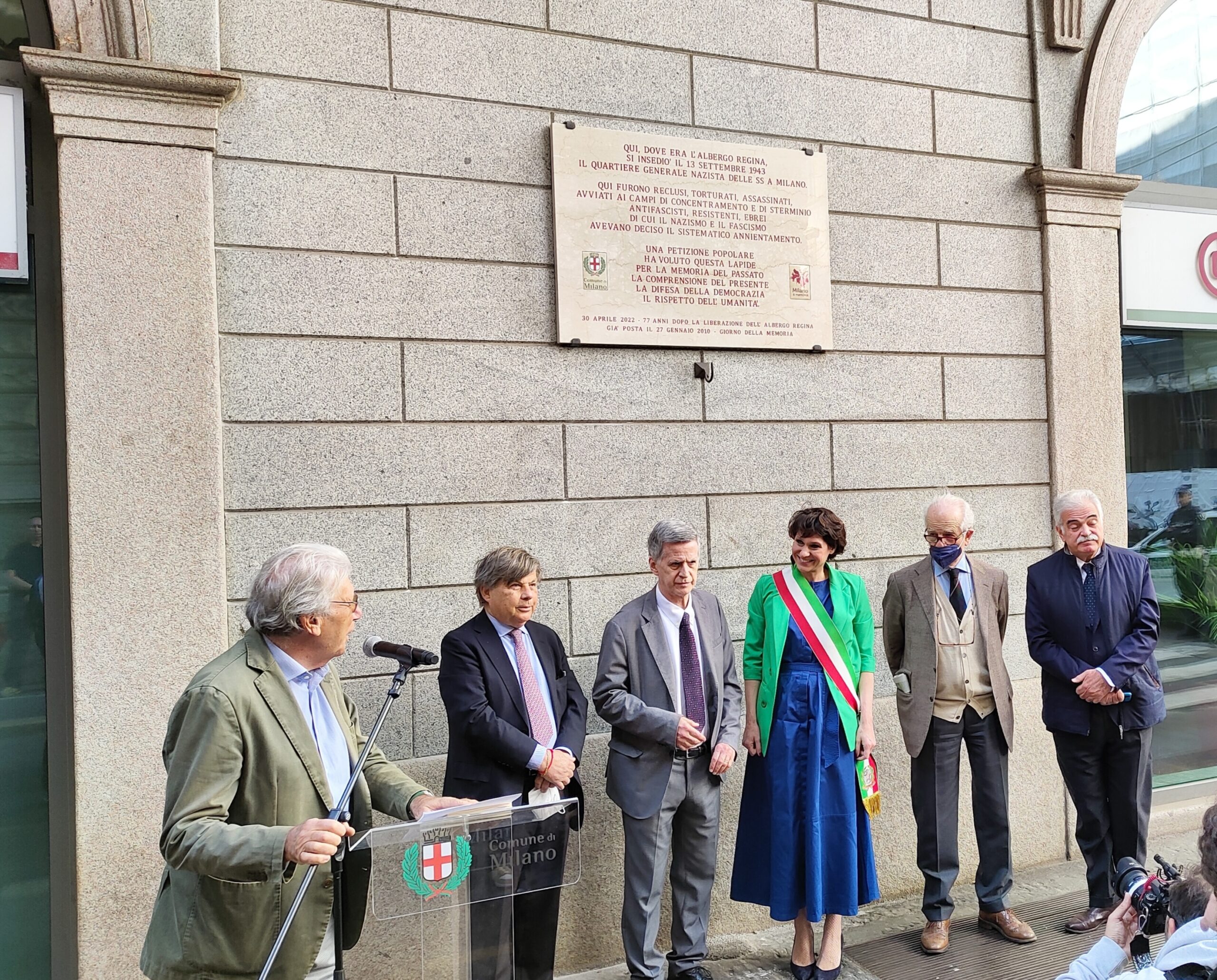 Milano e gli orrori del nazismo </br>Una targa per tutelare la Memoria